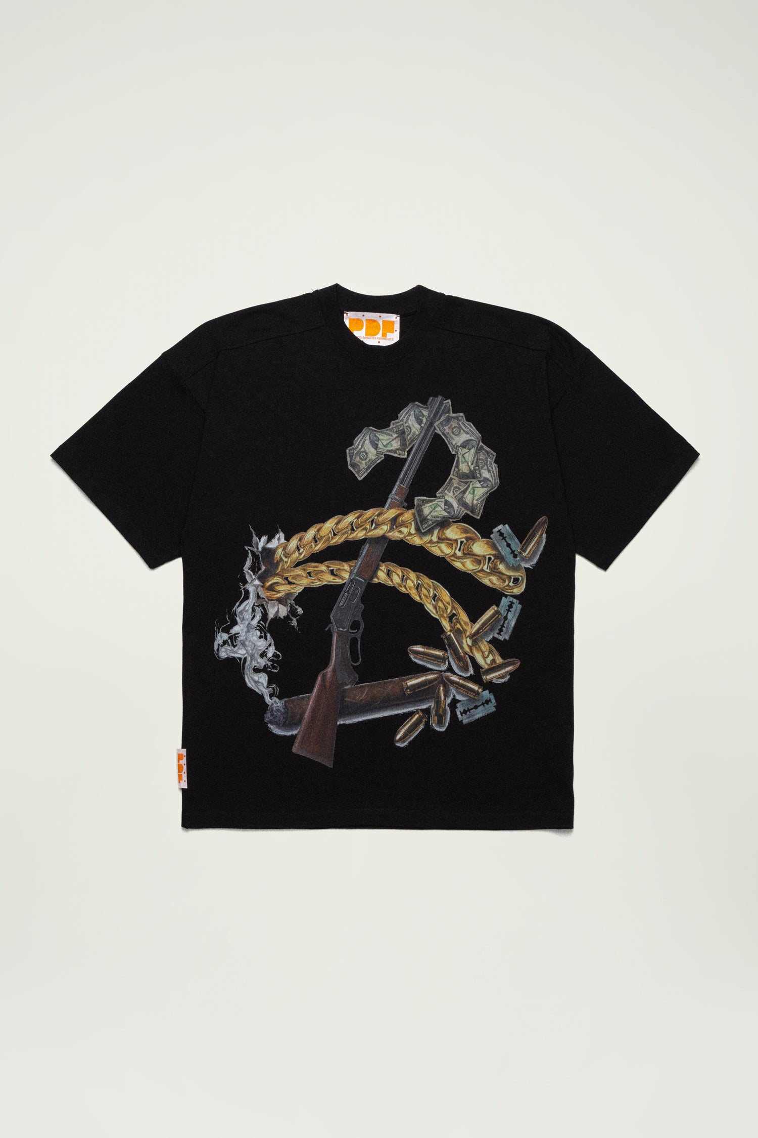 THE NEW BOY GUN T-SHIRT // BLACK