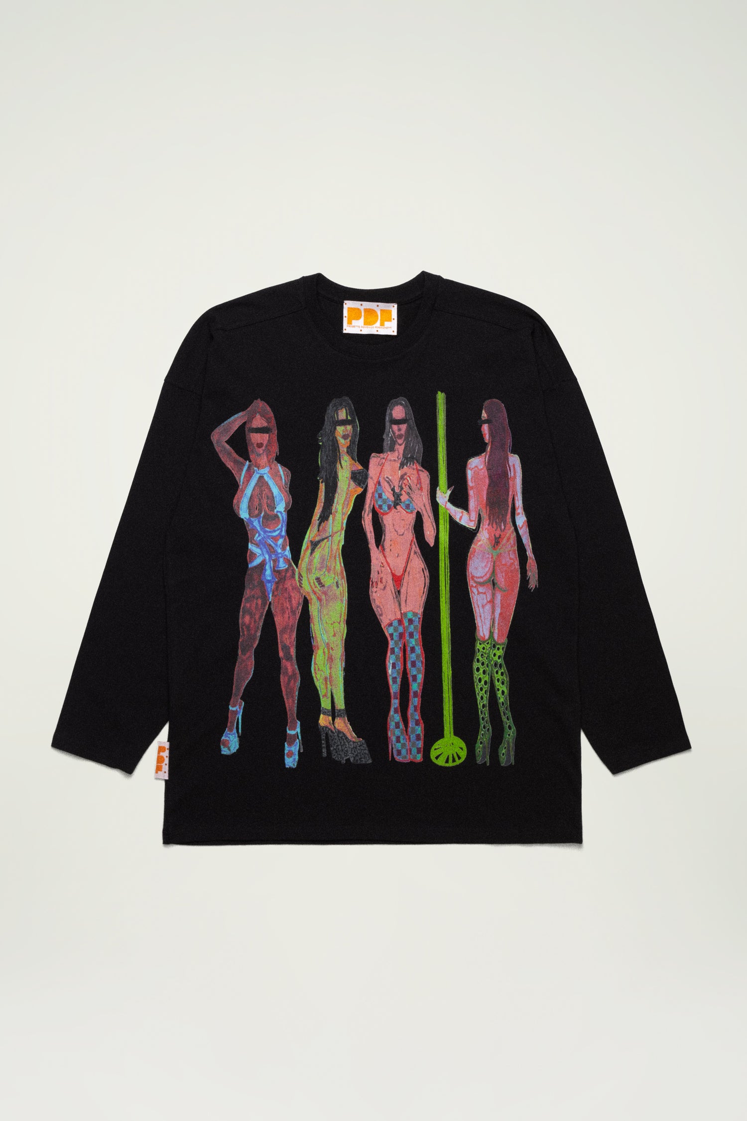 ML LONG SLEEVE LAPDANCE // BLACK