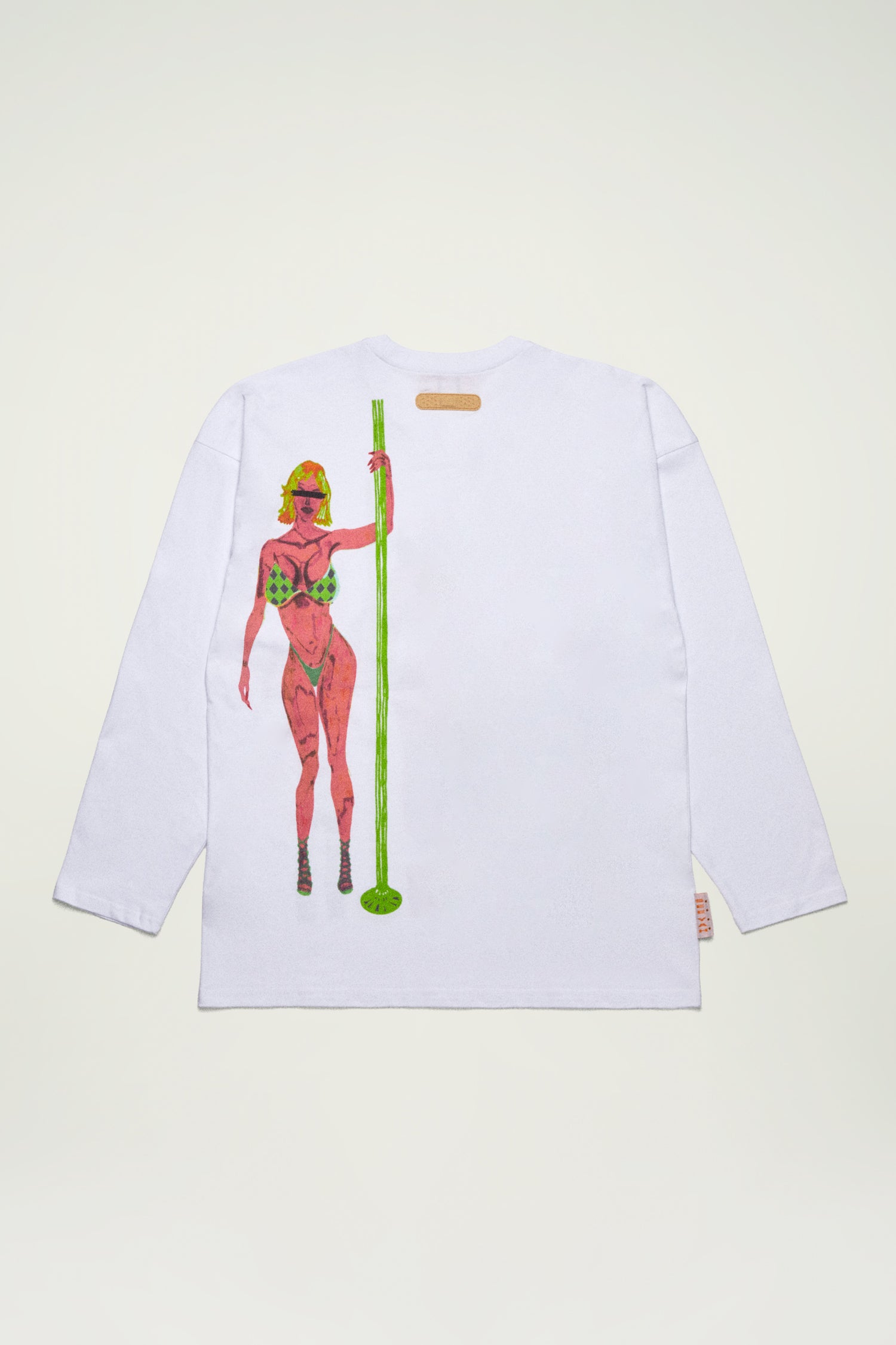 ML LONG SLEEVE LAPDANCE // WHITE