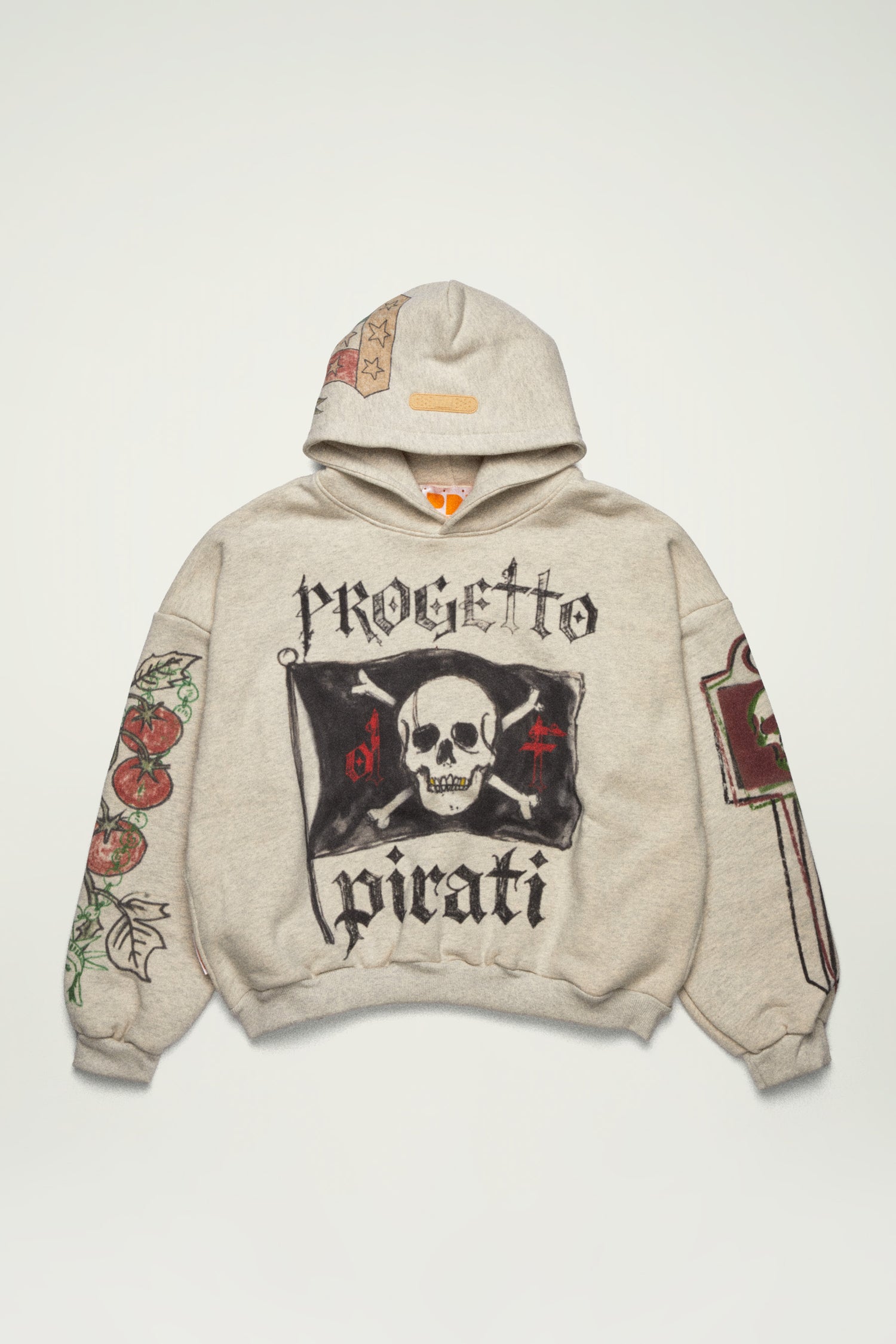 HOODIE MI PIRATE // CREAM