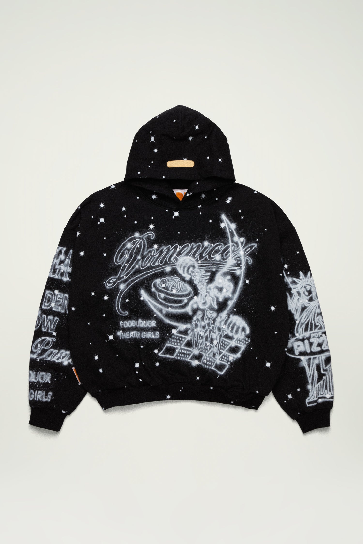 HOODIE MI ITALIAN RECIPE // BLACK