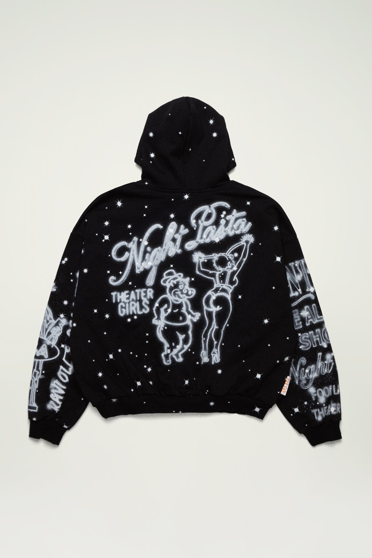 HOODIE MI ITALIAN RECIPE // BLACK