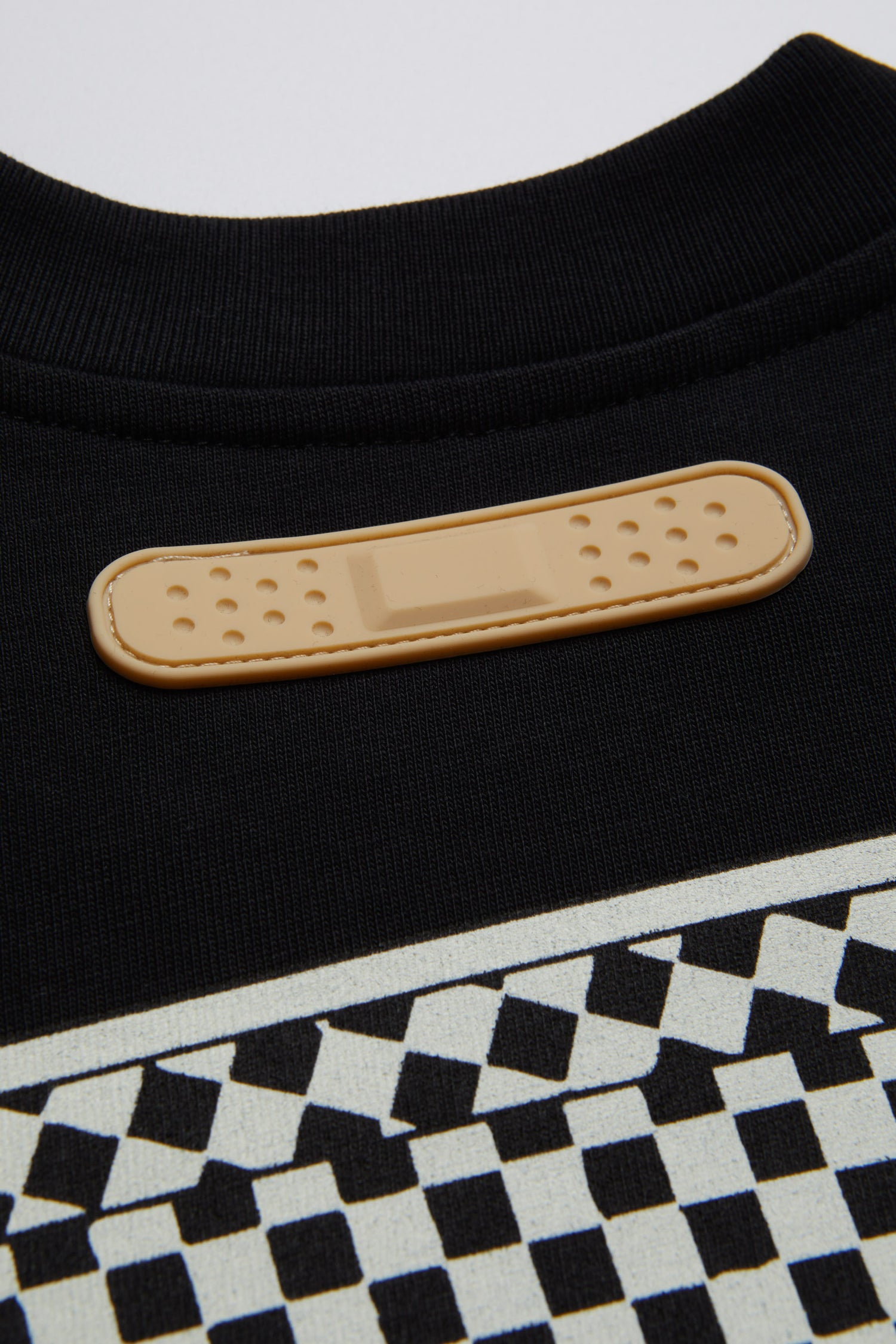 THE NEW BOY CHESS T-SHIRT // BLACK