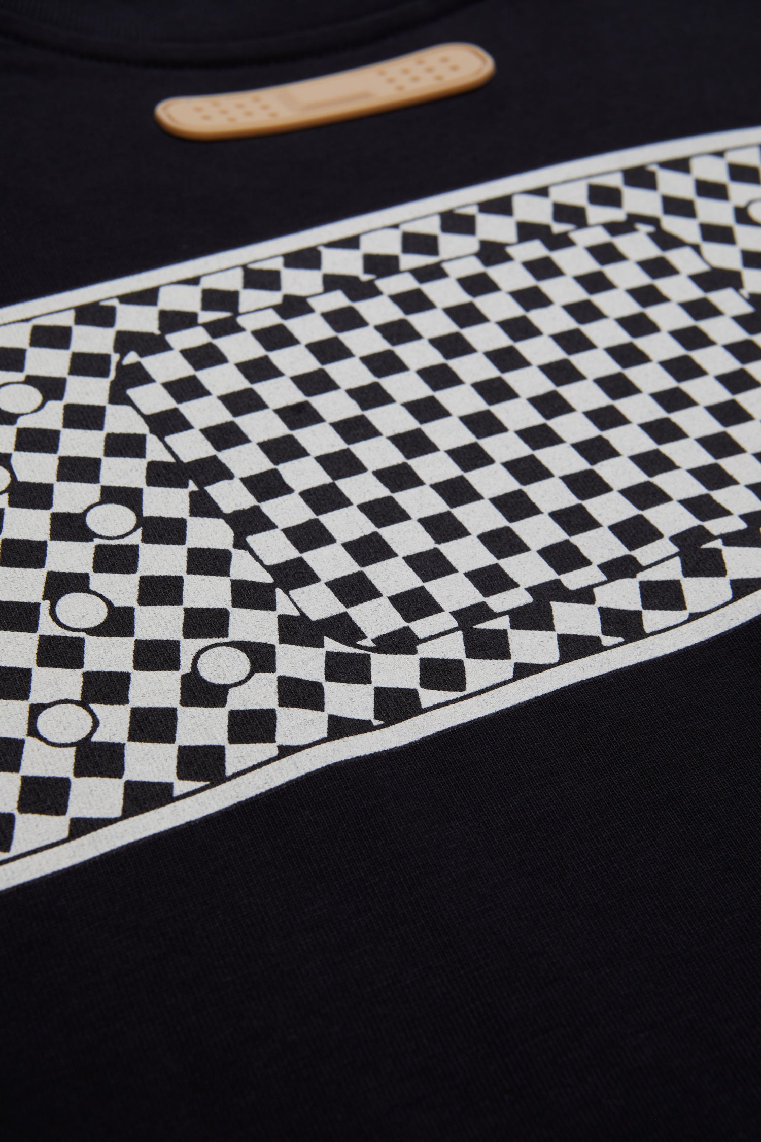 THE NEW BOY CHESS T-SHIRT // BLACK