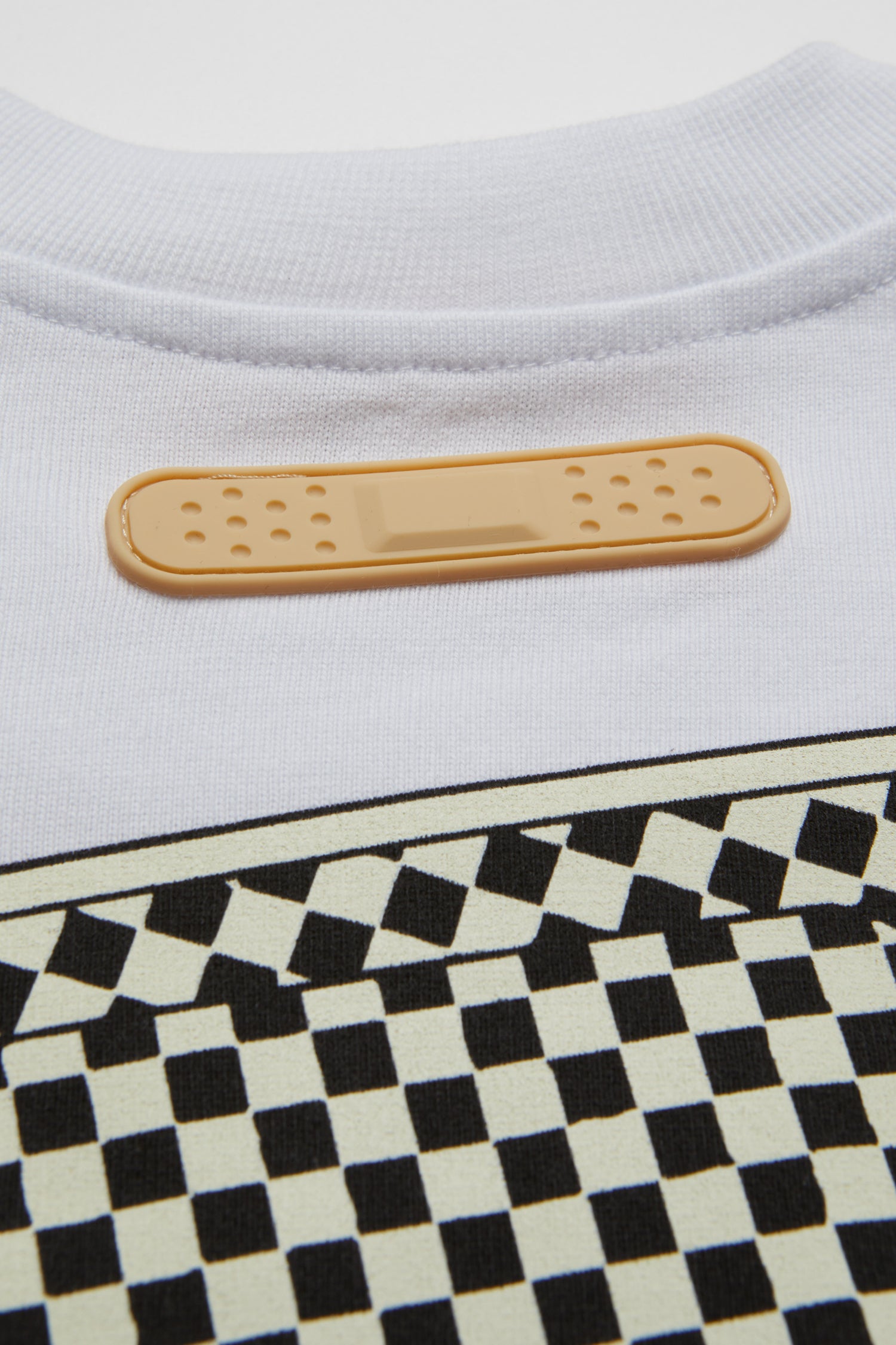 THE NEW BOY CHESS T-SHIRT // WHITE