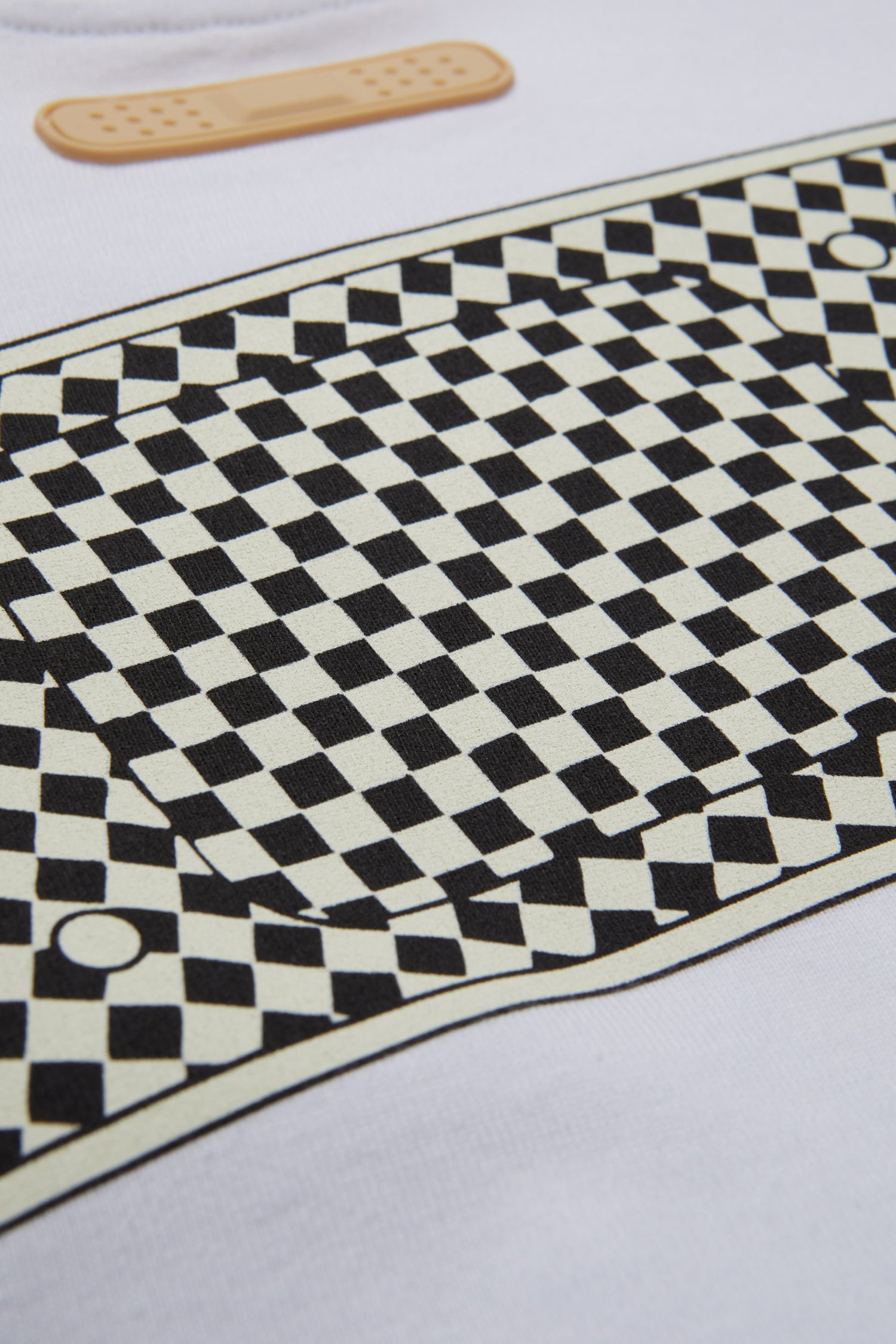 THE NEW BOY CHESS T-SHIRT // WHITE