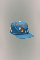 PILLBOX HAT LEGEND // PETROL