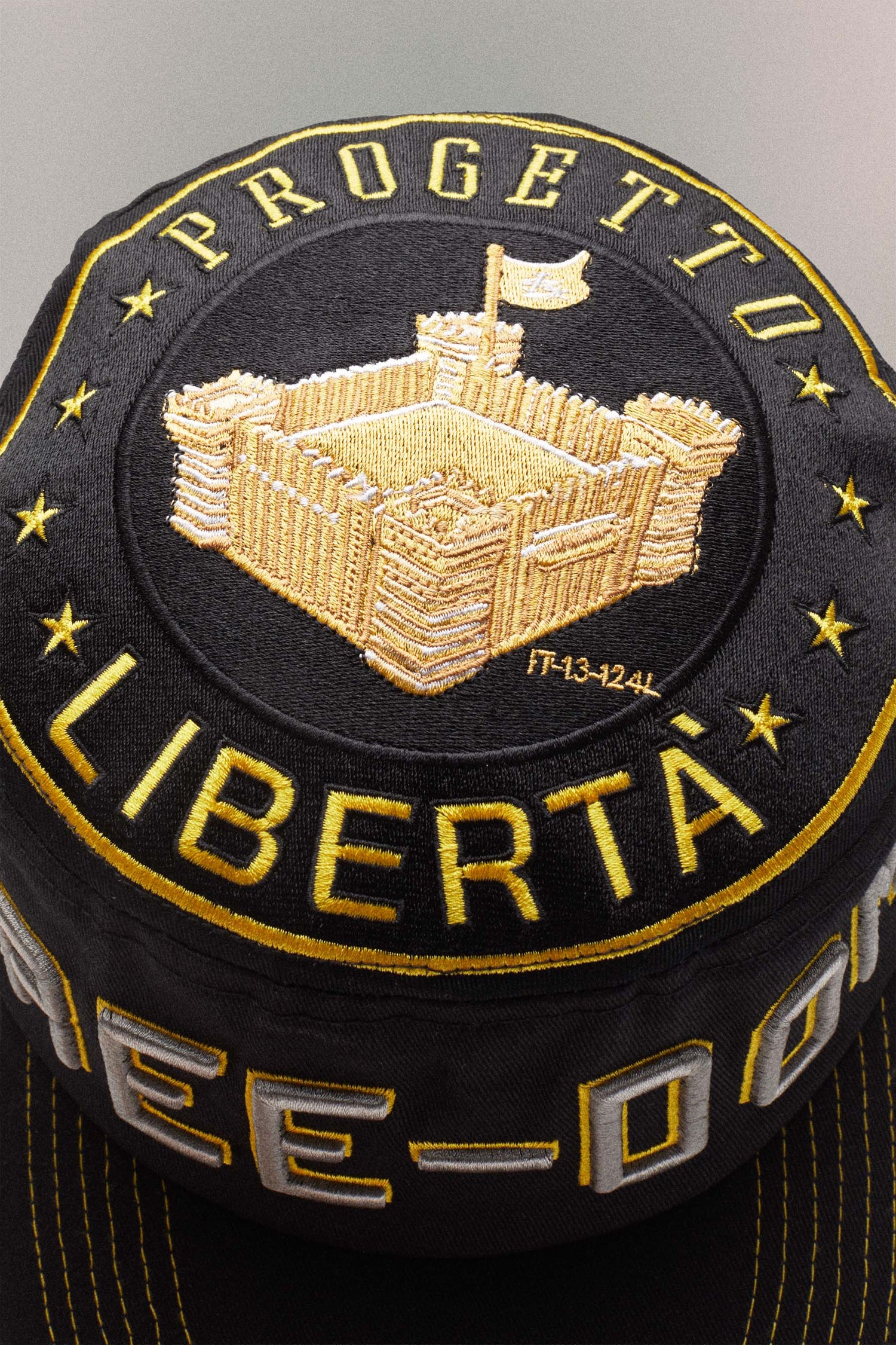 PILLBOX HAT LIBERTY // BLACK