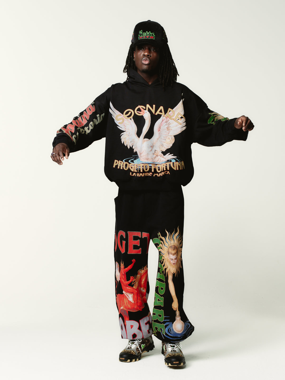 MI PROGETTO MIRABELLA HOODIE // BLACK