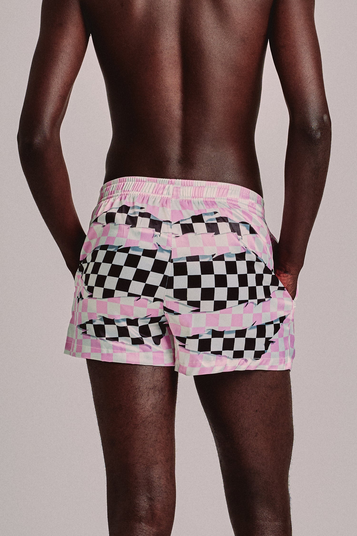 BAND BOXER SHORTS // CHECK 3-PACK