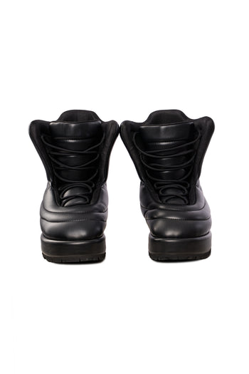 NEVE LUNAR LEATHER BOOTS // BLACK