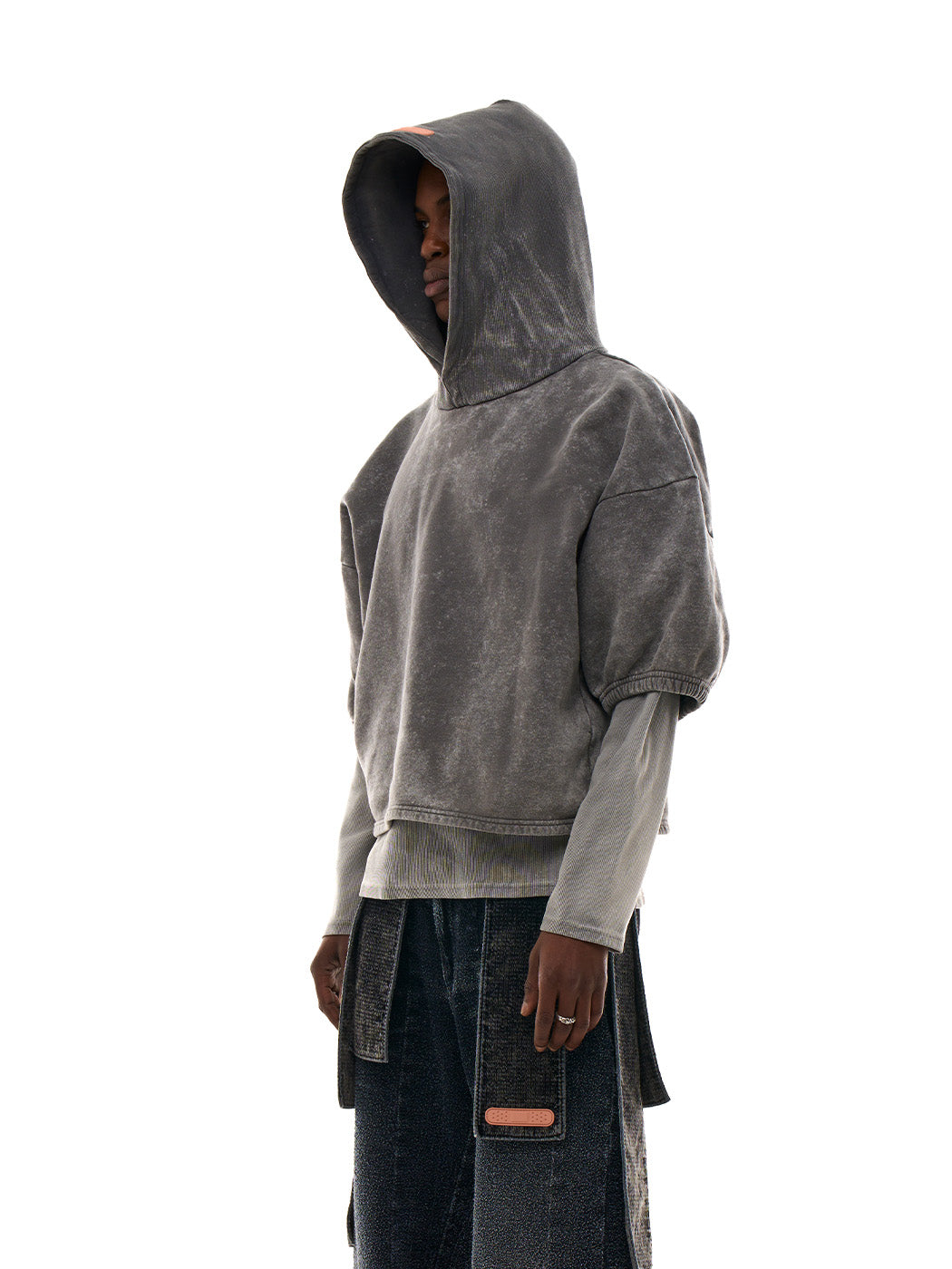 ROCKY HOODIE // GREY