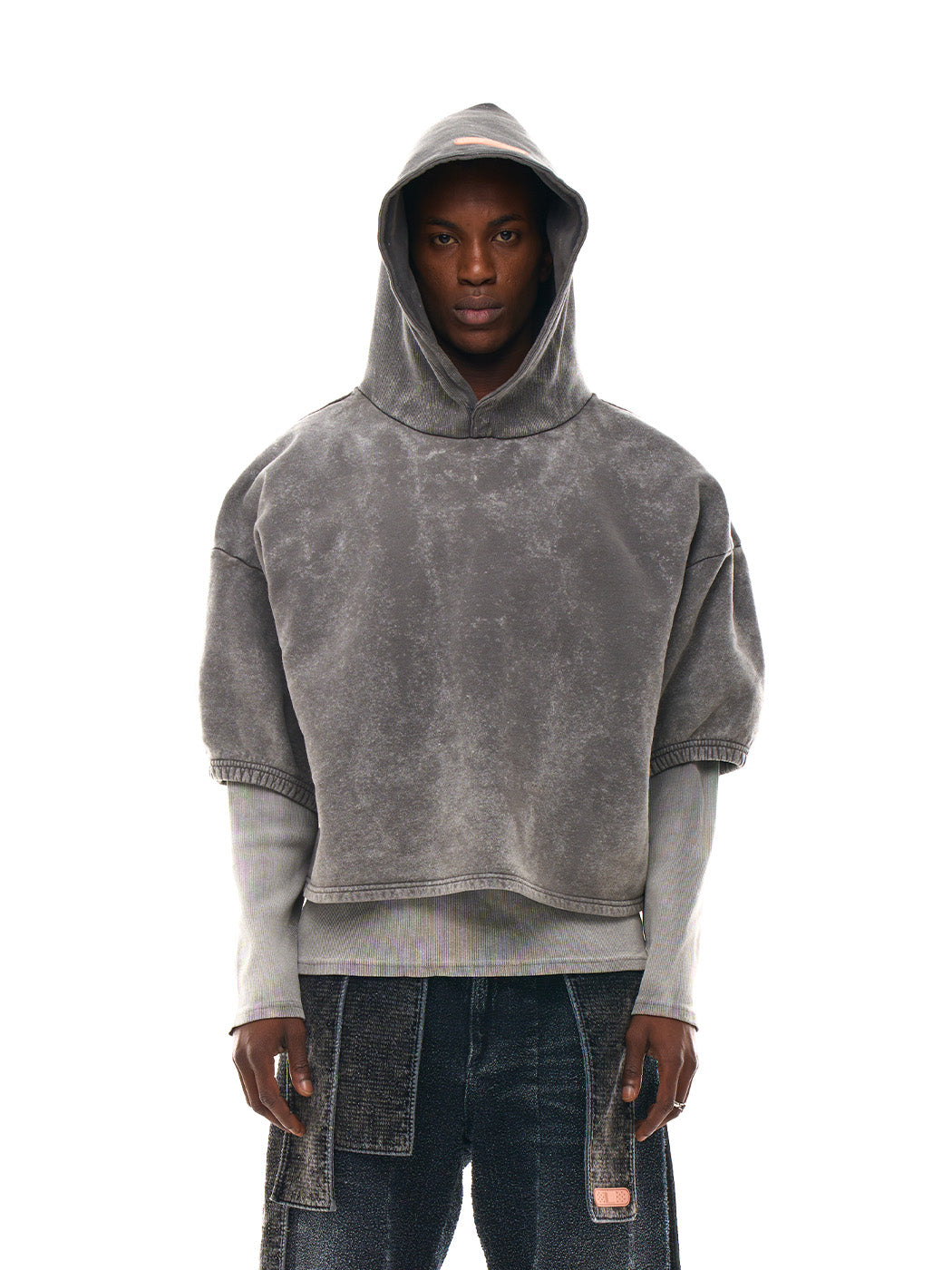 ROCKY HOODIE // GREY