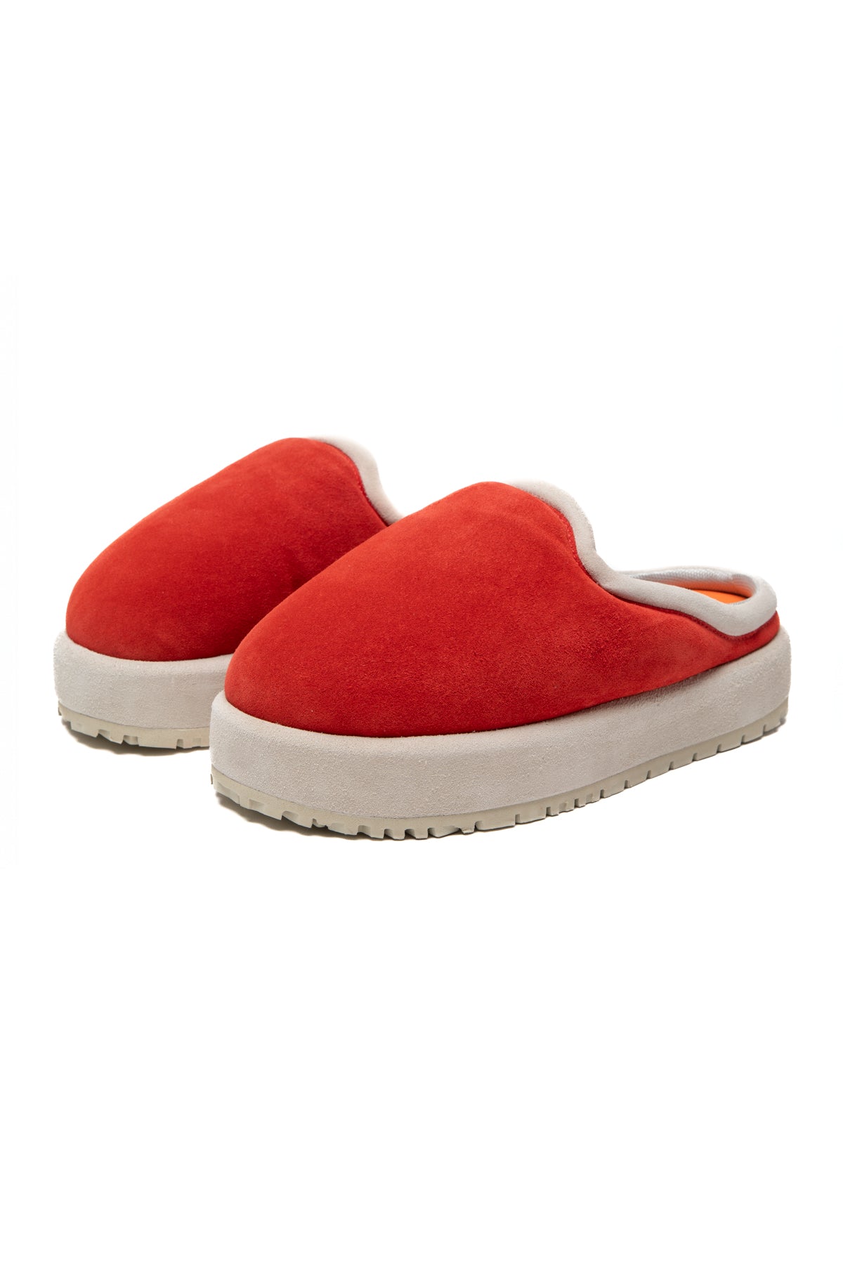 SOLE MARS NABUK SLIDES // RED