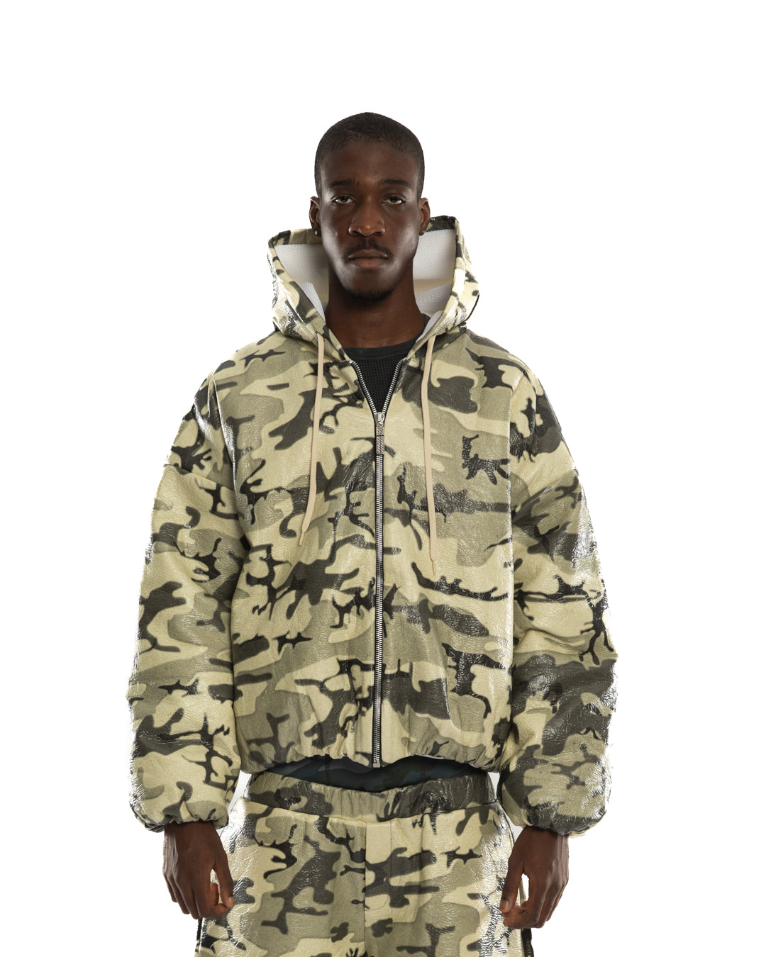 JOG BOMBER HOODIE // CAMOFLAUGE